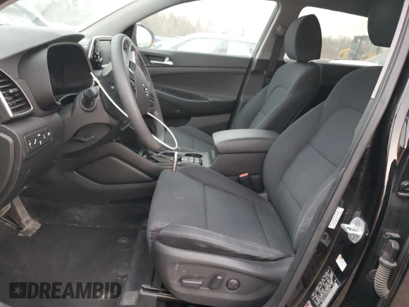 2019 Hyundai Tucson Limited with VIN KM8J3CAL9KU045869, listed as a Copart auction lot 46096745 with 51,691 mi miles and Salvage title. Bid and sale history available at DreamBid. Image 7.