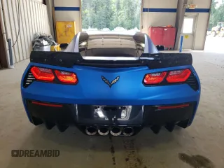 2015 Chevrolet Corvette Z51 3LT with VIN 1G1YM2D78F5107814, listed as a Copart auction lot 67974484 with 36,866 mi miles and Salvage title. Bid and sale history available at DreamBid. Image 6.