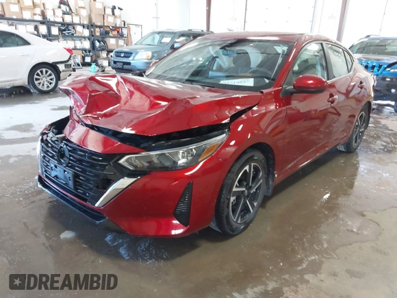 2024 Nissan Sentra SV with VIN 3N1AB8CV1RY366107, listed as a IAAI auction lot 41714847 with 7,983 mi miles and . Bid and sale history available at DreamBid. Image 2.