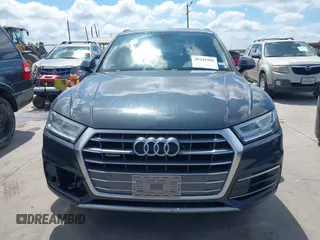 2018 Audi Q5 Premium Plus with VIN WA1BNAFY5J2020032, listed as a IAAI auction lot 40241988 with 94,994 mi miles. Bid and sale history available at carsss.com. Image 12.