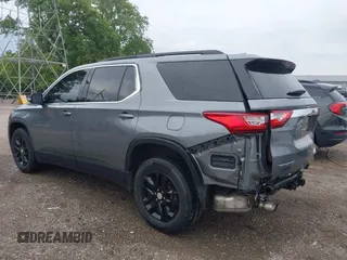 2020 Chevrolet Traverse LT Cloth z VIN 1GNERGKW4LJ118712, wystawiony jako IAAI lot #42382598 z przebiegiem 107 192 mil mil oraz . Historia ofert i sprzedaży dostępna na DreamBid. Obrazek 3.