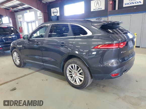2017 Jaguar F-Pace 20d Prestige z VIN SADCK2BN2HA099023, wystawiony jako Copart lot #52750675 z przebiegiem 101 185 mil mil oraz Czysty tytuł • Clean title. Historia ofert i sprzedaży dostępna na DreamBid. Obrazek 2.