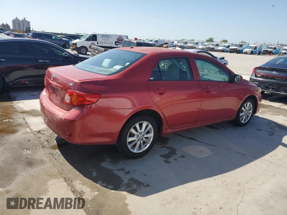 2010 Toyota Corolla with VIN 1NXBU4EE5AZ292906, listed as a Copart auction lot 52550065 with 155,935 mi miles and Salvage Title. Bid and sale history available at carsss.com. Image 3.