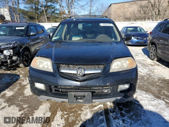 2006 Acura MDX with VIN 2HNYD18226H522579, listed as a Copart auction lot 43696105 with 217,953 mi miles and Clean Title. Bid and sale history available at carsss.com. Image 5.
