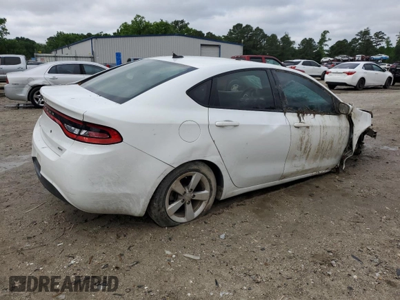2016 Dodge Dart SXT z VIN 1C3CDFBB7GD650373, wystawiony jako Copart lot #56409275 z przebiegiem 133 309 mil mil oraz Szkoda całkowita • Salvage title. Historia ofert i sprzedaży dostępna na DreamBid. Obrazek 3.