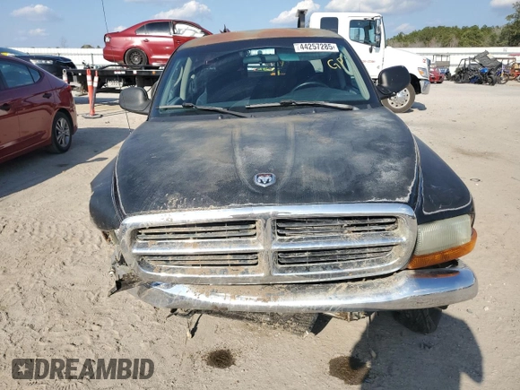 2001 Dodge Dakota SLT with VIN 1B7GG22X41S309217, listed as a Copart auction lot 44257285 with 153,872 mi miles and Salvage Title. Bid and sale history available at carsss.com. Image 5.