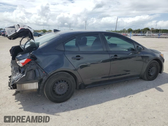 2021 Toyota Corolla L with VIN 5YFDPMAE8MP173002, listed as a Copart auction lot 52518125 with 132,609 mi miles and Salvage Title. Bid and sale history available at DreamBid. Image 3.