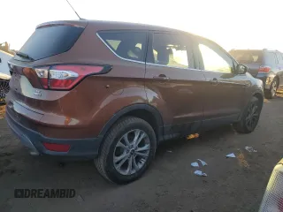 2017 Ford Escape SE with VIN 1FMCU9GD7HUE89317, listed as a Copart auction lot 83536654 with 121,939 mi miles and Clean Title. Bid and sale history available at carsss.com. Image 3.
