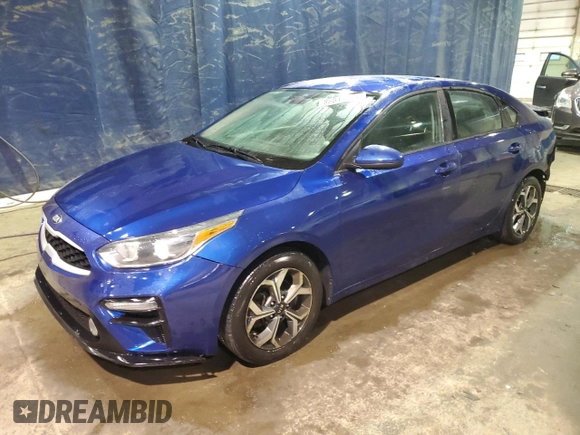 2021 Kia Forte LXS with VIN 3KPF24AD5ME297440, listed as a Copart auction lot 85517224 with 83,534 mi miles and Salvage Title. Bid and sale history available at carsss.com. Image 1.