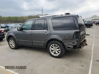 2015 Ford Expedition Limited с VIN 1FMJU2AT8FEF09788, выставлен на аукционе Copart как лот 52177835 с пробегом 242 941 миль миль и Списание • Salvage title. История ставок и продаж доступна на DreamBid. Изображение 2.