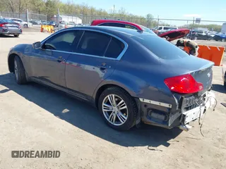 2010 Infiniti G37 x with VIN JN1CV6AR2AM451409, listed as a IAAI auction lot 41990672 with 82,569 mi miles. Bid and sale history available at carsss.com. Image 3.