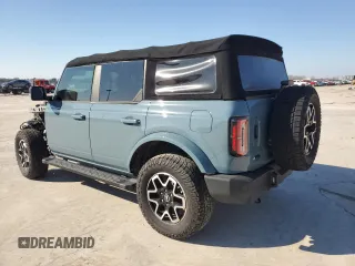 2022 Ford Bronco z VIN 1FMDE5DH6NLB13372, wystawiony jako Copart lot #80020714 z przebiegiem 19 783 mil mil oraz Szkoda całkowita • Salvage title. Historia ofert i sprzedaży dostępna na DreamBid. Obrazek 2.