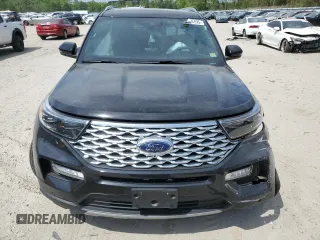2023 Ford Explorer Platinum with VIN 1FM5K8HC8PGB47242, listed as a Copart auction lot 53545195 with 17,214 mi miles and Salvage title. Bid and sale history available at DreamBid. Image 5.