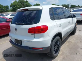 2017 Volkswagen Tiguan S with VIN WVGAV7AX8HK046181, listed as a IAAI auction lot 42493160 with 65,609 mi miles and . Bid and sale history available at DreamBid. Image 4.