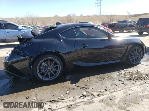 2022 Subaru BRZ Limited with VIN JF1ZDBF13N8702884, listed as a Copart auction lot 46545735 with 21,375 mi miles and Salvage title. Bid and sale history available at DreamBid. Image 3.