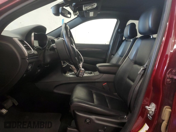 2021 Jeep Grand Cherokee Limited with VIN 1C4RJFBG9MC587711, listed as a Copart auction lot 59170385 with 96,034 mi miles and Salvage title. Bid and sale history available at DreamBid. Image 7.
