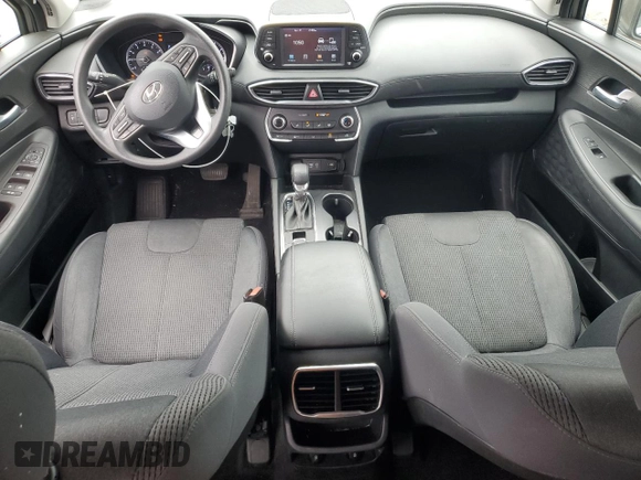 2019 Hyundai Santa Fe SE z VIN 5NMS2CAD0KH123337, wystawiony jako Copart lot #53883405 z przebiegiem 79 456 mil mil oraz Szkoda całkowita • Salvage title. Historia ofert i sprzedaży dostępna na DreamBid. Obrazek 8.