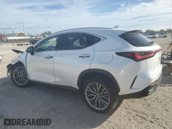 2022 Lexus NX with VIN JTJHKCEZ6N5004406, listed as a Copart auction lot 79924863 with 36,335 mi miles. Bid and sale history available at carsss.com. Image 2.