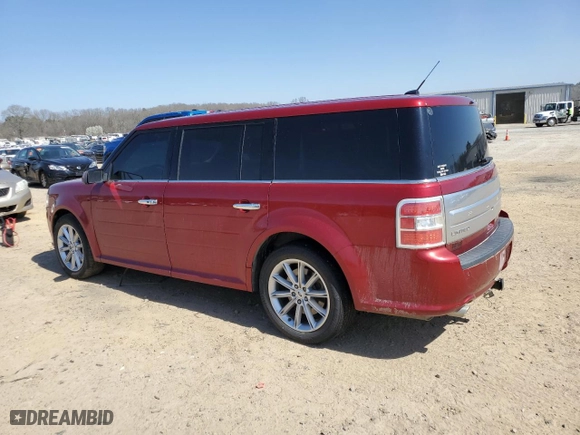2017 Ford Flex Limited with VIN 2FMGK5D80HBA00706, listed as a Copart auction lot 49107755 with 138,961 mi miles and Clean Title. Bid and sale history available at carsss.com. Image 2.