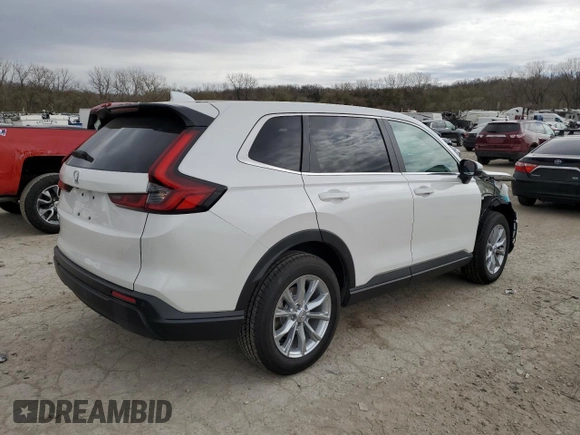 2025 Honda CR-V EX-L with VIN 2HKRS4H78SH433954, listed as a Copart auction lot 50296815 with 1,509 mi miles and Salvage Title. Bid and sale history available at DreamBid. Image 3.