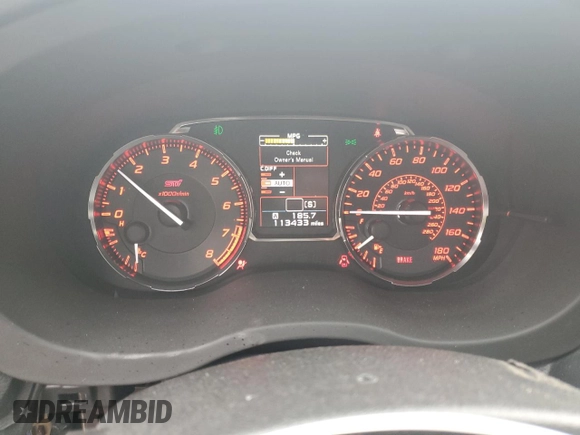 2015 Subaru WRX STI Limited with VIN JF1VA2U65F9836992, listed as a Copart auction lot 48438775 with 113,433 mi miles and Salvage title. Bid and sale history available at DreamBid. Image 9.