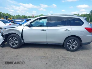2018 Nissan Pathfinder SV with VIN 5N1DR2MM1JC616205, listed as a IAAI auction lot 42536607 with 117,198 mi miles and . Bid and sale history available at DreamBid. Image 15.