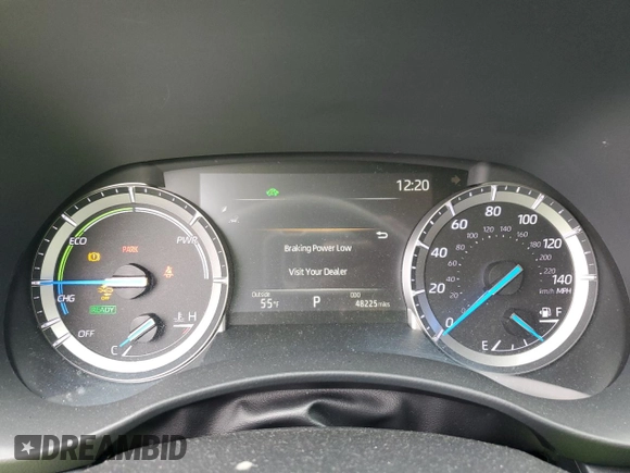 2022 Toyota Highlander Hybrid XLE z VIN 5TDHBRCH8NS538890, wystawiony jako Copart lot #48402615 z przebiegiem 48 225 mil mil oraz Szkoda całkowita • Salvage title. Historia ofert i sprzedaży dostępna na DreamBid. Obrazek 9.
