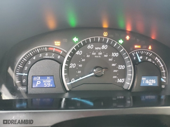 2015 Toyota Camry XLE with VIN 4T1BF1FK1FU989879, listed as a Copart auction lot 47575515 with 116,096 mi miles and Salvage Title. Bid and sale history available at carsss.com. Image 9.