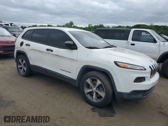 2015 Jeep Cherokee Sport z VIN 1C4PJMAB3FW594009, wystawiony jako Copart lot #57992185 z przebiegiem 115 146 mil mil oraz Szkoda całkowita • Salvage title. Historia ofert i sprzedaży dostępna na DreamBid. Obrazek 4.