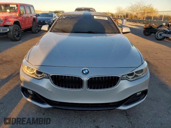 2016 BMW 4 Series 435i with VIN WBA3T3C57G5A41929, listed as a Copart auction lot 79953384 with Not provided miles and Non repairable. Bid and sale history available at DreamBid. Image 5.