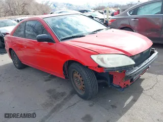 2005 Honda Civic LX with VIN 1HGEM21595L079255, listed as a IAAI auction lot 41561580 with 158,207 mi miles. Bid and sale history available at carsss.com. Image 1.