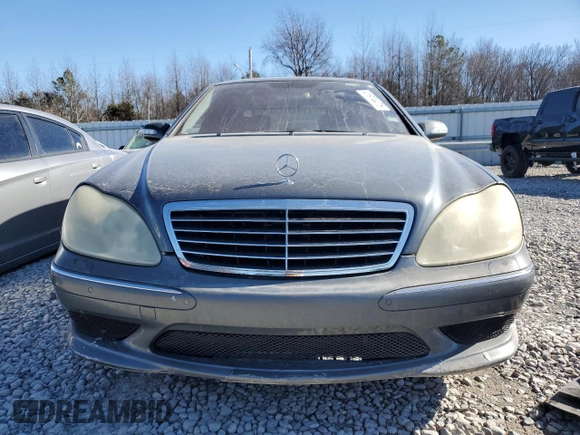 2006 Mercedes-Benz S-Class 4.3L with VIN WDBNG70J76A462639, listed as a Copart auction lot 41974475 with 0 mi miles and Salvage Title. Bid and sale history available at carsss.com. Image 5.
