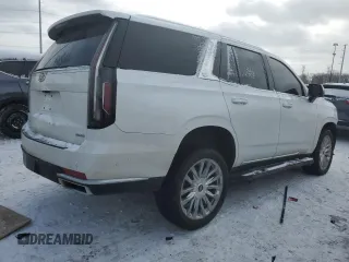 2024 Cadillac Escalade 4WD Premium Luxury with VIN 1GYS4BKL3RR137226, listed as a Copart auction lot 46298915 with 14,657 mi miles and Clean title. Bid and sale history available at DreamBid. Image 3.