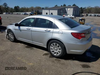 2012 Chrysler 200 LX with VIN 1C3CCBAB3CN295994, listed as a Copart auction lot 49543835 with 167,323 mi miles and Salvage Title. Bid and sale history available at DreamBid. Image 2.
