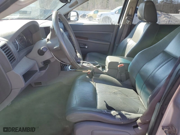 2005 Jeep Grand Cherokee Limited with VIN 1J4HR58N65C668214, listed as a Copart auction lot 48483615 with 189,109 mi miles and Salvage Title. Bid and sale history available at carsss.com. Image 7.