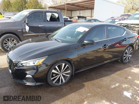 2020 Nissan Altima SR with VIN 1N4AL4CV4LN309364, listed as a IAAI auction lot 41793201 with 38,098 mi miles and . Bid and sale history available at carsss.com. Image 14.