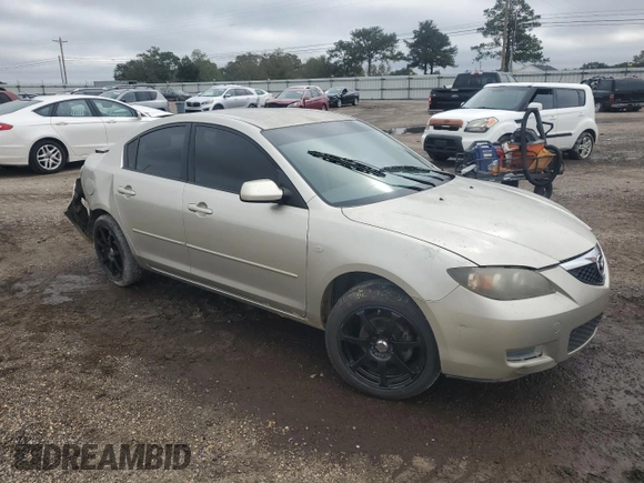 2008 Mazda 3 i Sport with VIN JM1BK12F181790912, listed as a Copart auction lot 79189674 with 289,265 mi miles and Salvage Title. Bid and sale history available at DreamBid. Image 4.