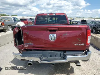 2022 Ram 1500 Big Horn с VIN 1C6SRFBT0NN468742, выставлен на аукционе Copart как лот 55498705 с пробегом 63 292 миль миль и Списание • Salvage title. История ставок и продаж доступна на DreamBid. Изображение 6.