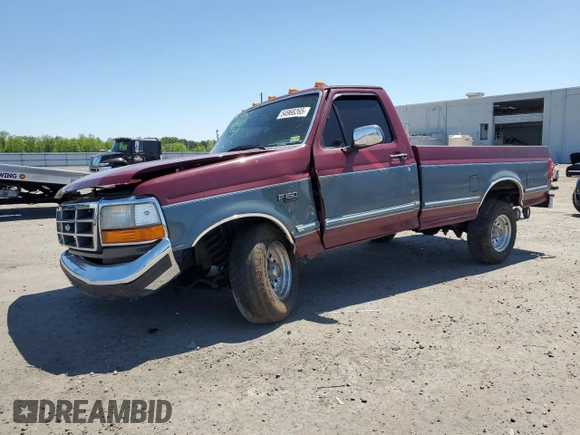 1993 Ford F-150 z VIN 1FTEF15N1PLA66922, wystawiony jako Copart lot #54968265 z przebiegiem 203 503 mil mil oraz Czysty tytuł • Clean title. Historia ofert i sprzedaży dostępna na DreamBid. Obrazek 1.
