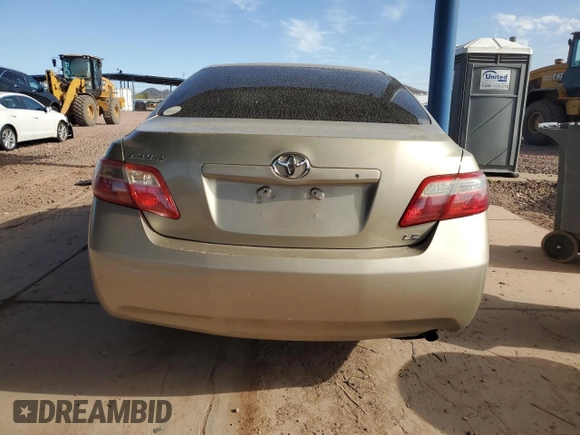 2007 Toyota Camry CE with VIN 4T1BE46K37U672174, listed as a Copart auction lot 51864335 with 137,180 mi miles and Salvage Title. Bid and sale history available at DreamBid. Image 6.