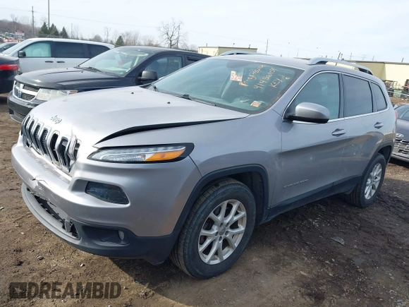 2018 Jeep Cherokee Latitude Plus with VIN 1C4PJMLX1JD550457, listed as a IAAI auction lot 41456104 with 85,931 mi miles and . Bid and sale history available at DreamBid. Image 2.