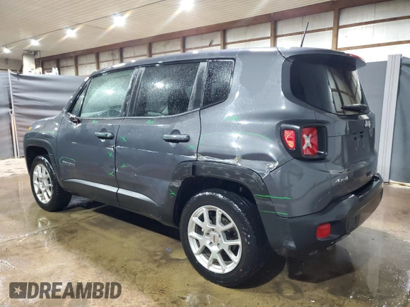 2023 Jeep Renegade Latitude с VIN ZACNJDB18PPP65815, выставлен на аукционе Copart как лот 58184205 с пробегом 39 481 миль миль и Чистый • Clean title. История ставок и продаж доступна на DreamBid. Изображение 2.