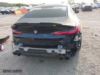 2020 BMW M8 with VIN WBSGV0C06LCD99264, listed as a IAAI auction lot 40276722 with 38,039 mi miles. Bid and sale history available at carsss.com. Image 17.