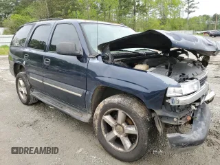 2005 Chevrolet Tahoe LS with VIN 1GNEC13V85J150327, listed as a Copart auction lot 50292595 with 216,194 mi miles and Non Repairable. Bid and sale history available at DreamBid. Image 1.
