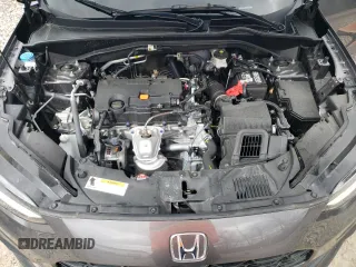 2024 Honda HR-V LX with VIN 3CZRZ2H37RM778842, listed as a Copart auction lot 49843105 with 9,732 mi miles and Salvage title. Bid and sale history available at DreamBid. Image 12.