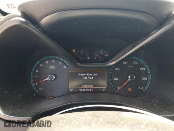 2019 Chevrolet Colorado 2WD LT with VIN 1GCGSCEN0K1106489, listed as a Copart auction lot 56963225 with 123,823 mi miles and Salvage title. Bid and sale history available at DreamBid. Image 9.