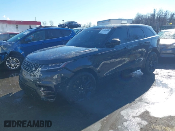 2022 Land Rover Range Rover Velar R-Dynamic S with VIN SALYT2EX7NA331292, listed as a IAAI auction lot 41401611 with 30,134 mi miles and . Bid and sale history available at DreamBid. Image 2.