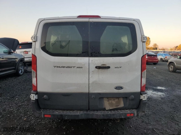 2019 Ford Transit Passenger Wagon XL with VIN 1FBZX2ZM9KKB05264, listed as a Copart auction lot 78943974 with 0 mi miles and Salvage Title. Bid and sale history available at carsss.com. Image 6.