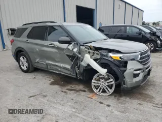 2020 Ford Explorer XLT z VIN 1FMSK7DHXLGA34935, wystawiony jako Copart lot #58193815 z przebiegiem 23 031 mil mil oraz Szkoda całkowita • Salvage title. Historia ofert i sprzedaży dostępna na DreamBid. Obrazek 4.