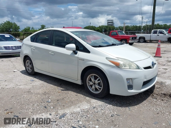 2011 Toyota Prius I with VIN JTDKN3DU4B5359821, listed as a IAAI auction lot 42264239 with 240,773 mi miles and . Bid and sale history available at DreamBid. Image 1.